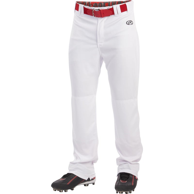 Rawlings رولينغز | سلسلة الإطلاق بنطلون بيسبول كامل الطول | شباب XX-كبير | أبيض - Image 2